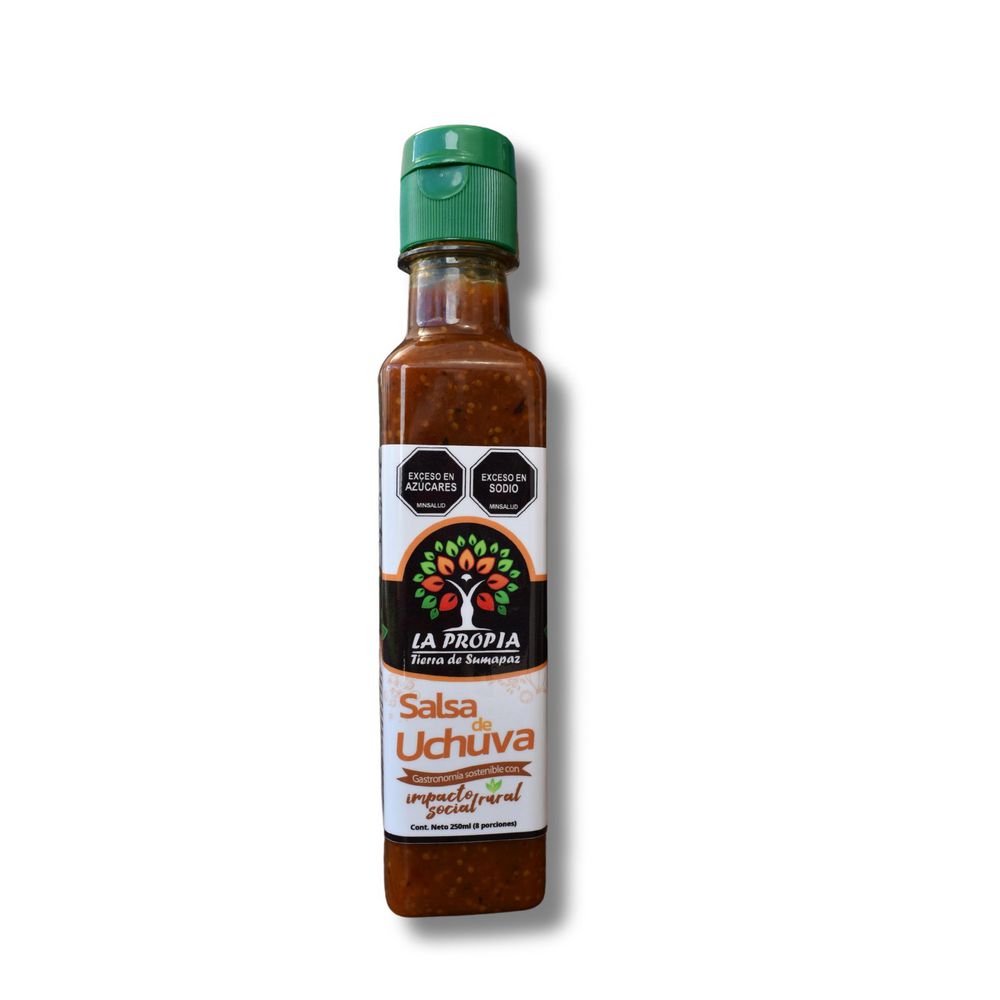 Salsa de uchuva LA PROPIA Tierra de Sumapaz en frasco (250  gr)
