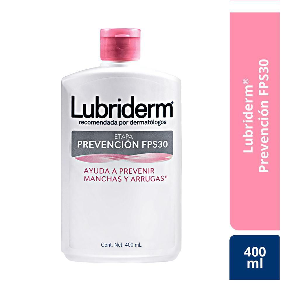 Crema Corporal LUBRIDERM Prevención FPS 30 (400  gr)