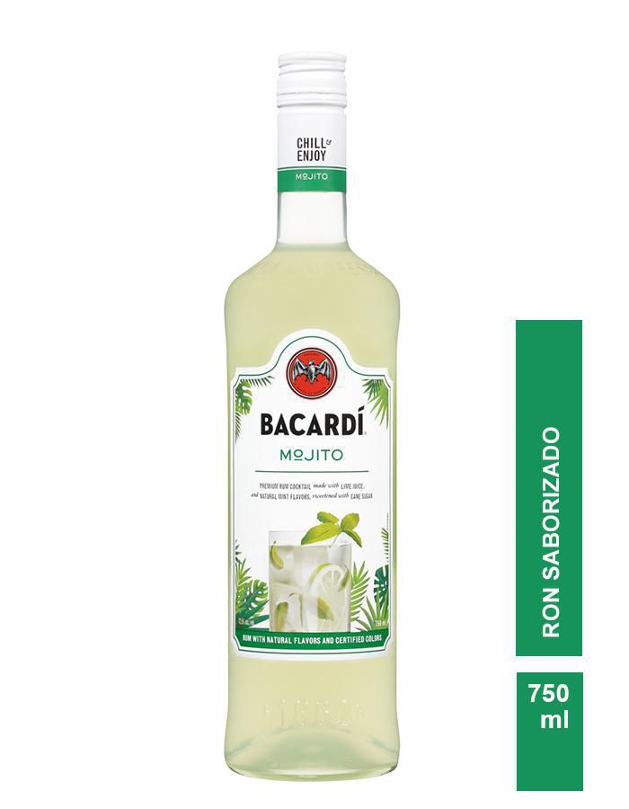 Coctel BACARDI Ron mojito (750 ml)