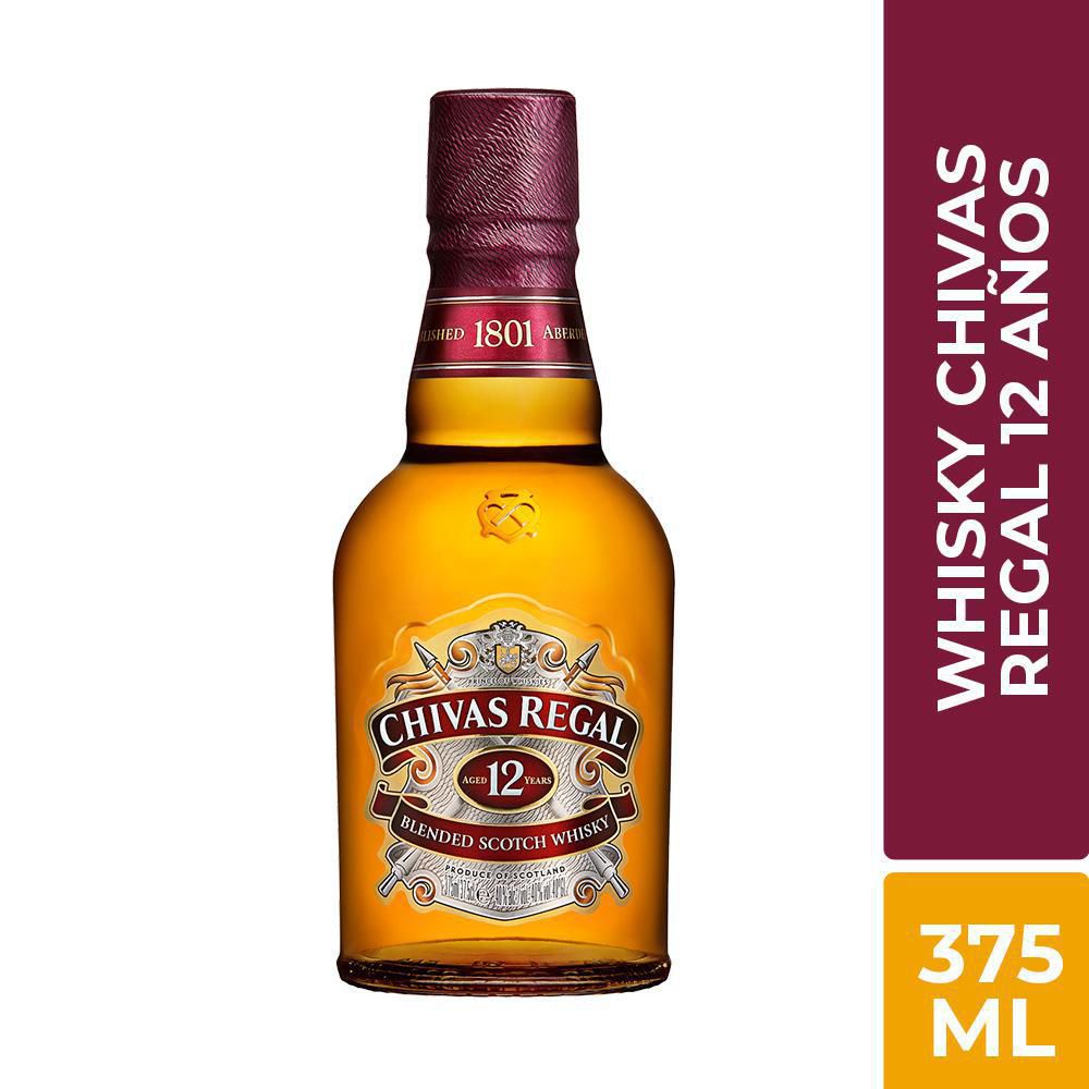 Whisky CHIVAS REGAL blended Scotch 12 años (375 ml)