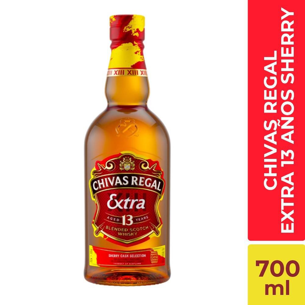 Whisky CHIVAS REGAL blended extra 13 sherry 13 años (700 ml)