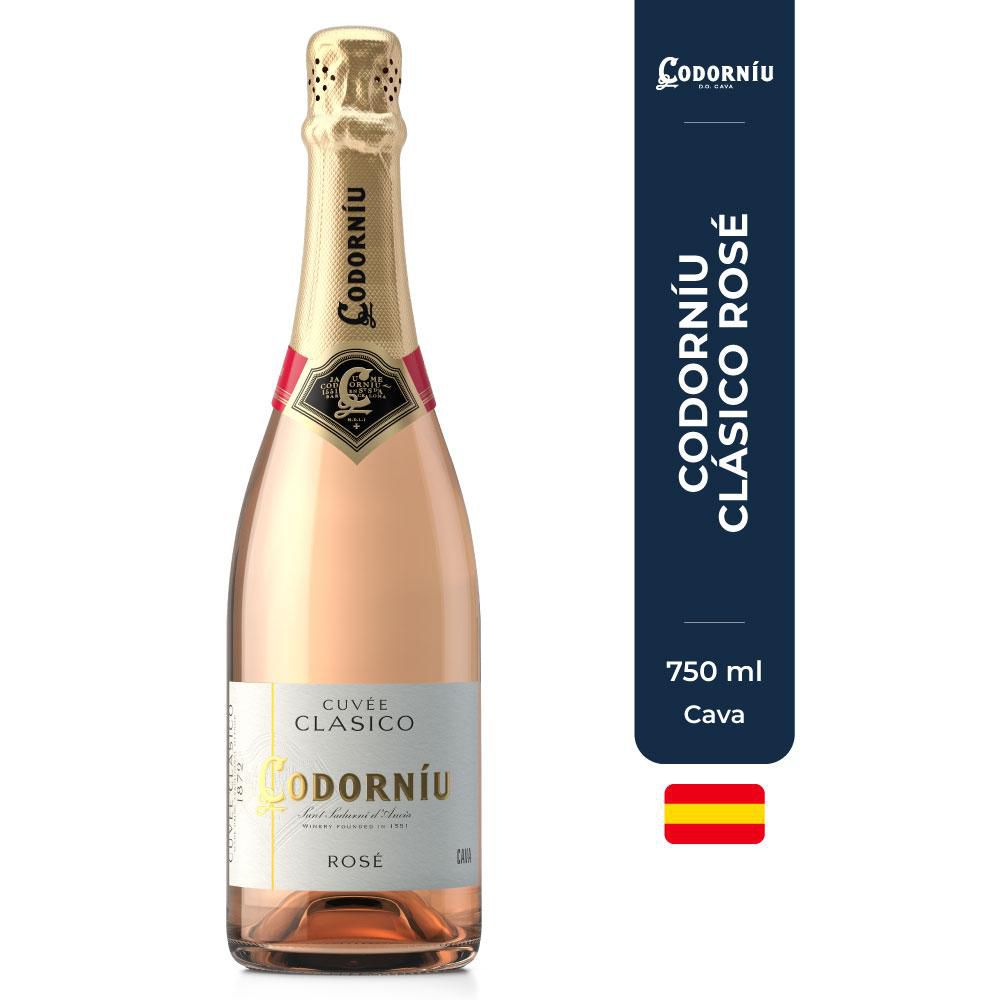 Cava CODORNIU Cava Brut Rosada Mazuelo (750  ml)
