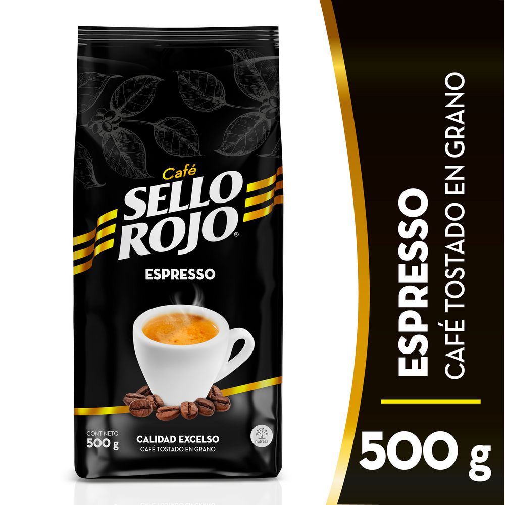 Café SELLO ROJO Espresso Grano (500 gr)