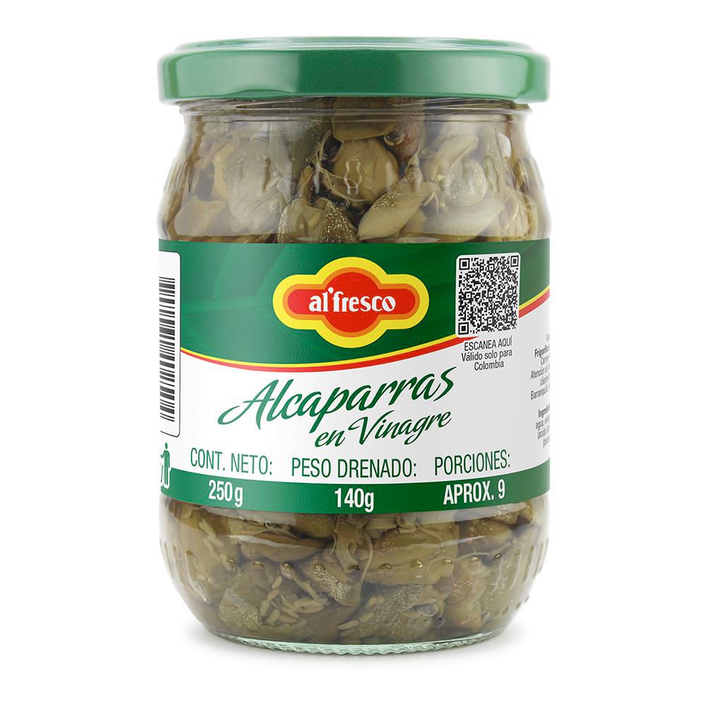 Alcaparras AL FRESCO En Vinagre (140 gr)