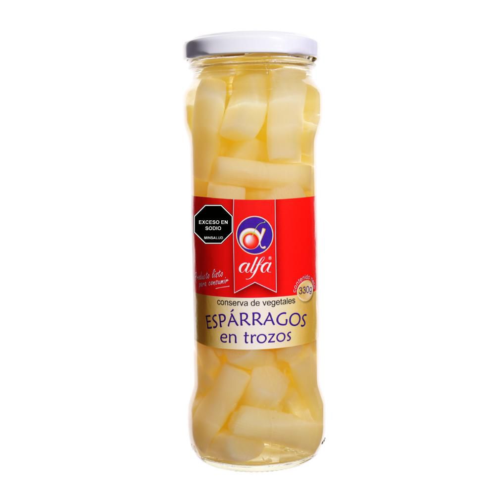 ESPARRAGOS ALFA En Trozos (205 gr)