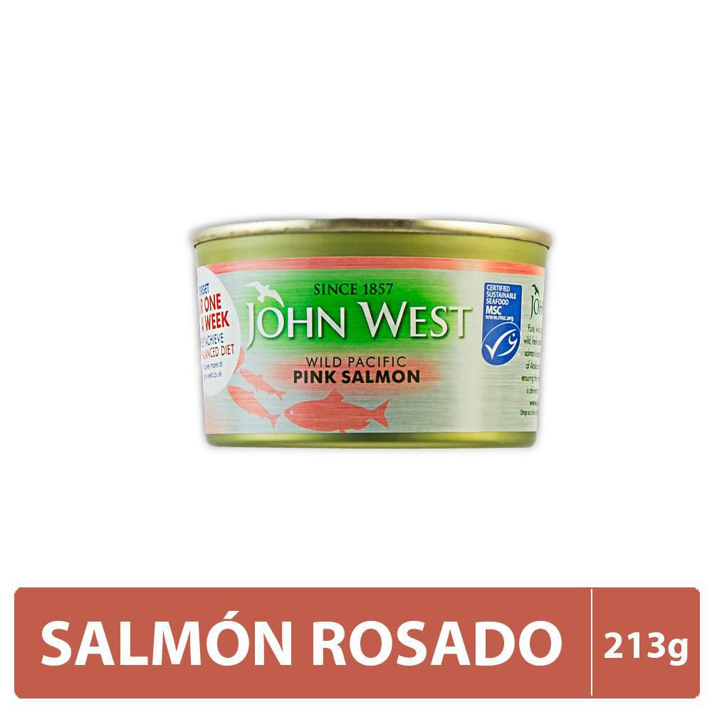 Salmón JOHN WEST Rosado (213 gr)