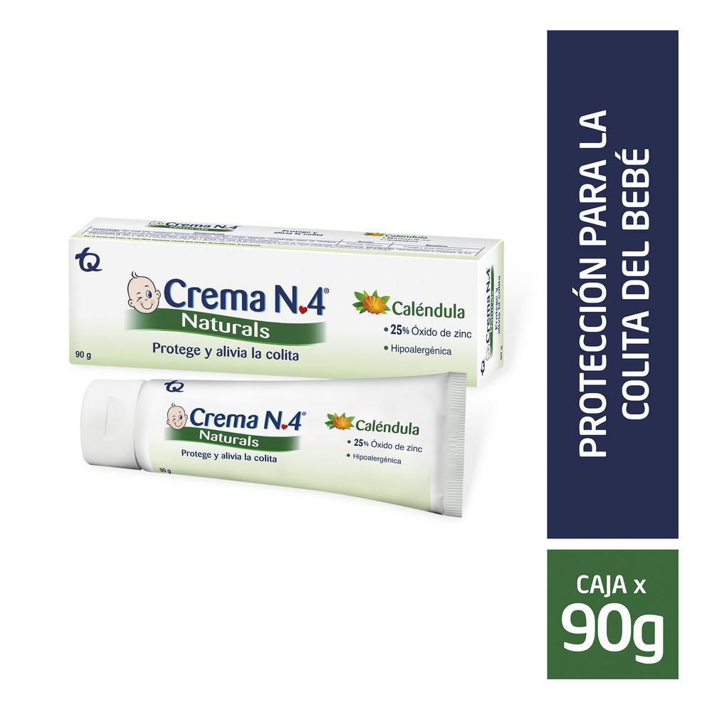 Crema antipañalitis  CREMA No 4 tubo naturals caléndula (90  gr)