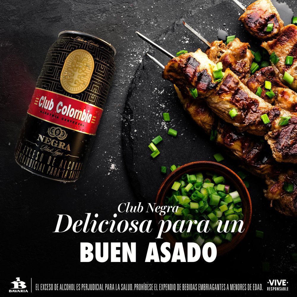 Cerveza CLUB COLOMBIA negra lata x6und (1980  ml) img #3