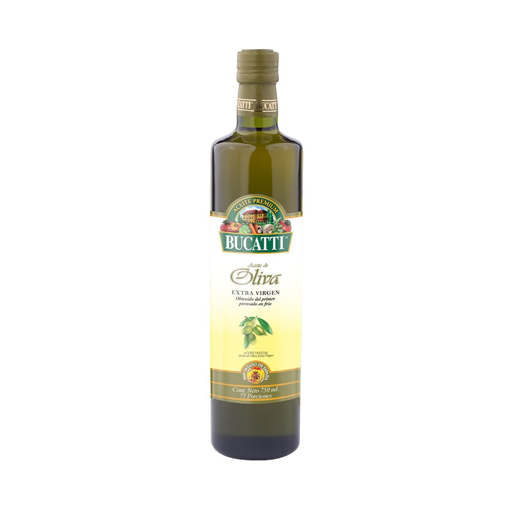 Aceite de oliva BUCATTI extra virgen (750 ml)
