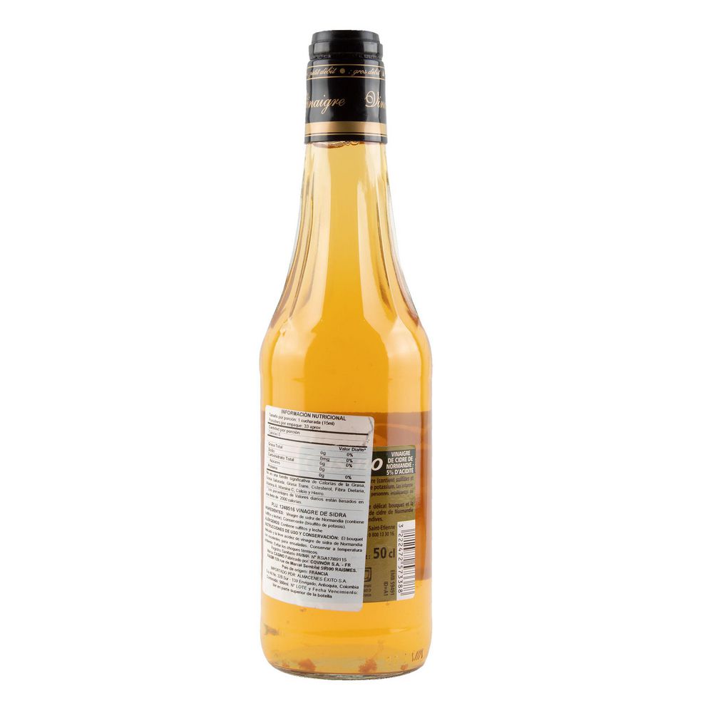 Vinagre CASINO MARCA EXCLUSIVA De Sidra (500  ml) img #3