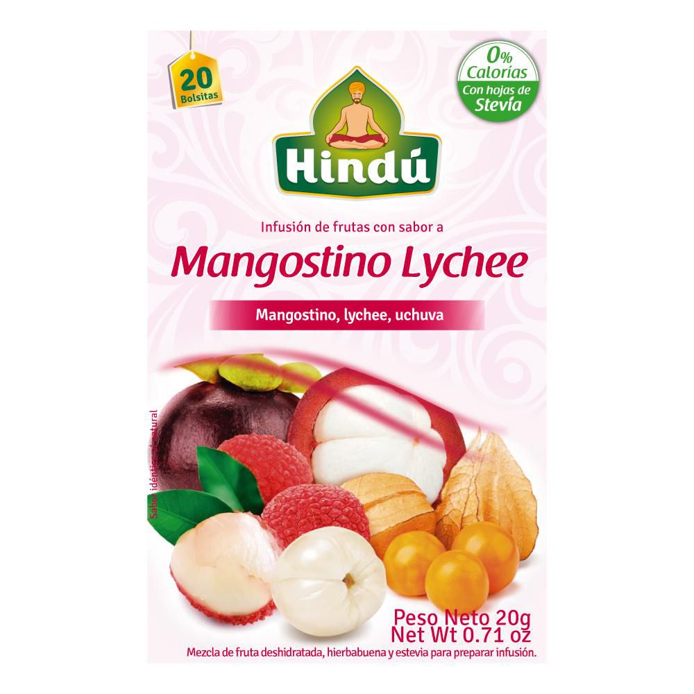 INFUSION MANGOSTINO LYCHE HINDU (18 gr)