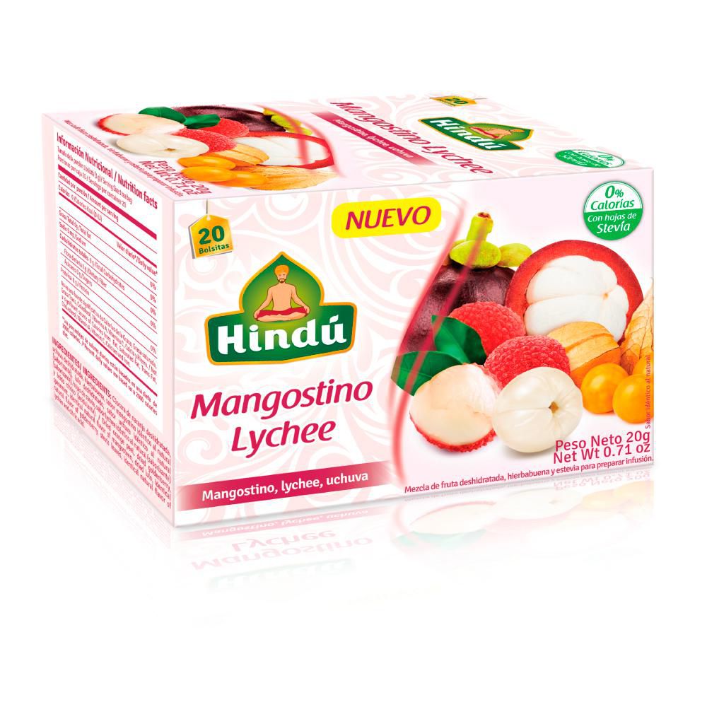 INFUSION MANGOSTINO LYCHE HINDU  (18  gr) img #2