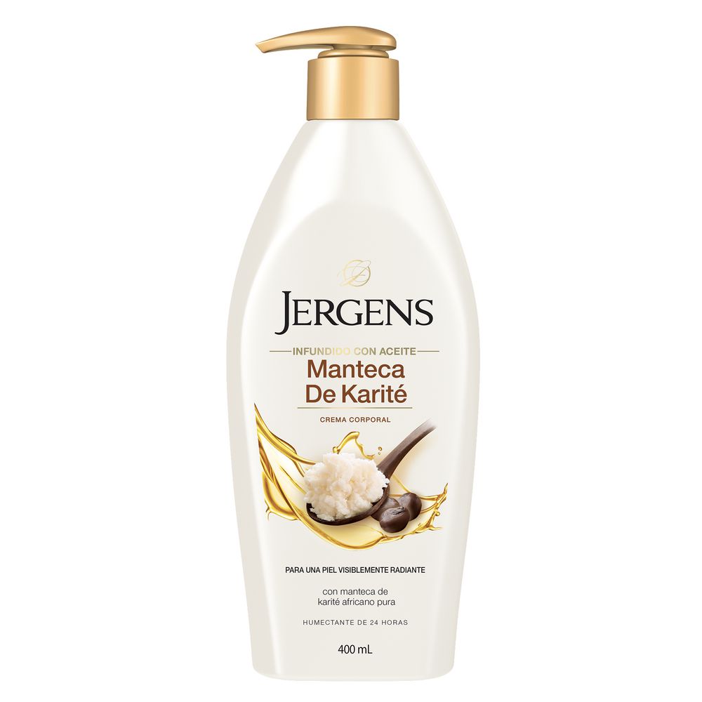 Crema JERGENS Con Manteca De Karité (400  ml)