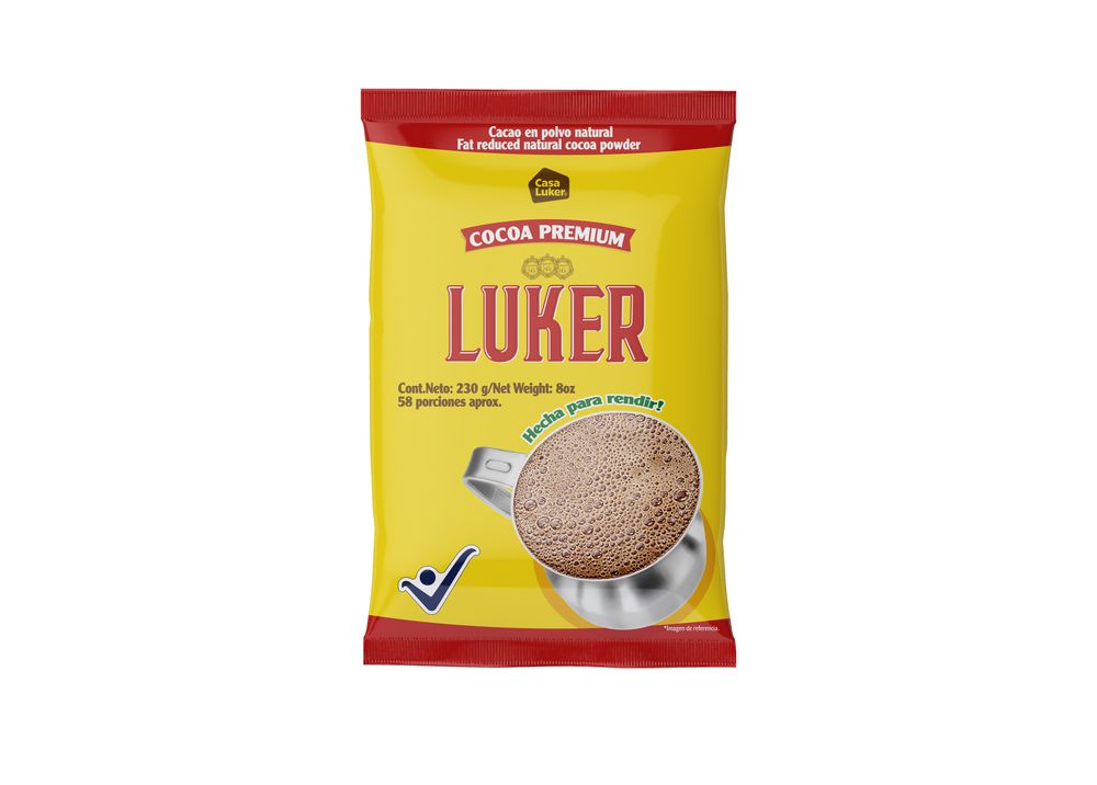 Cocoa LUKER Natural En Polvo (230 gr)