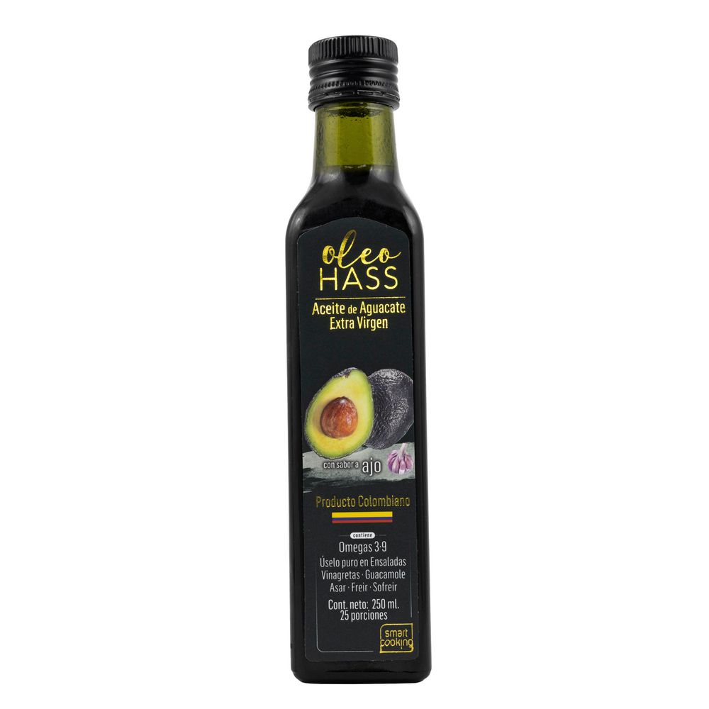 Aceite OLEO HASS BODY CARE De Aguacate Y Ajo (250 ml)
