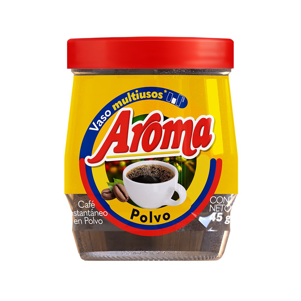 Café AROMA instantáneo en polvo vaso (85  gr) img #1