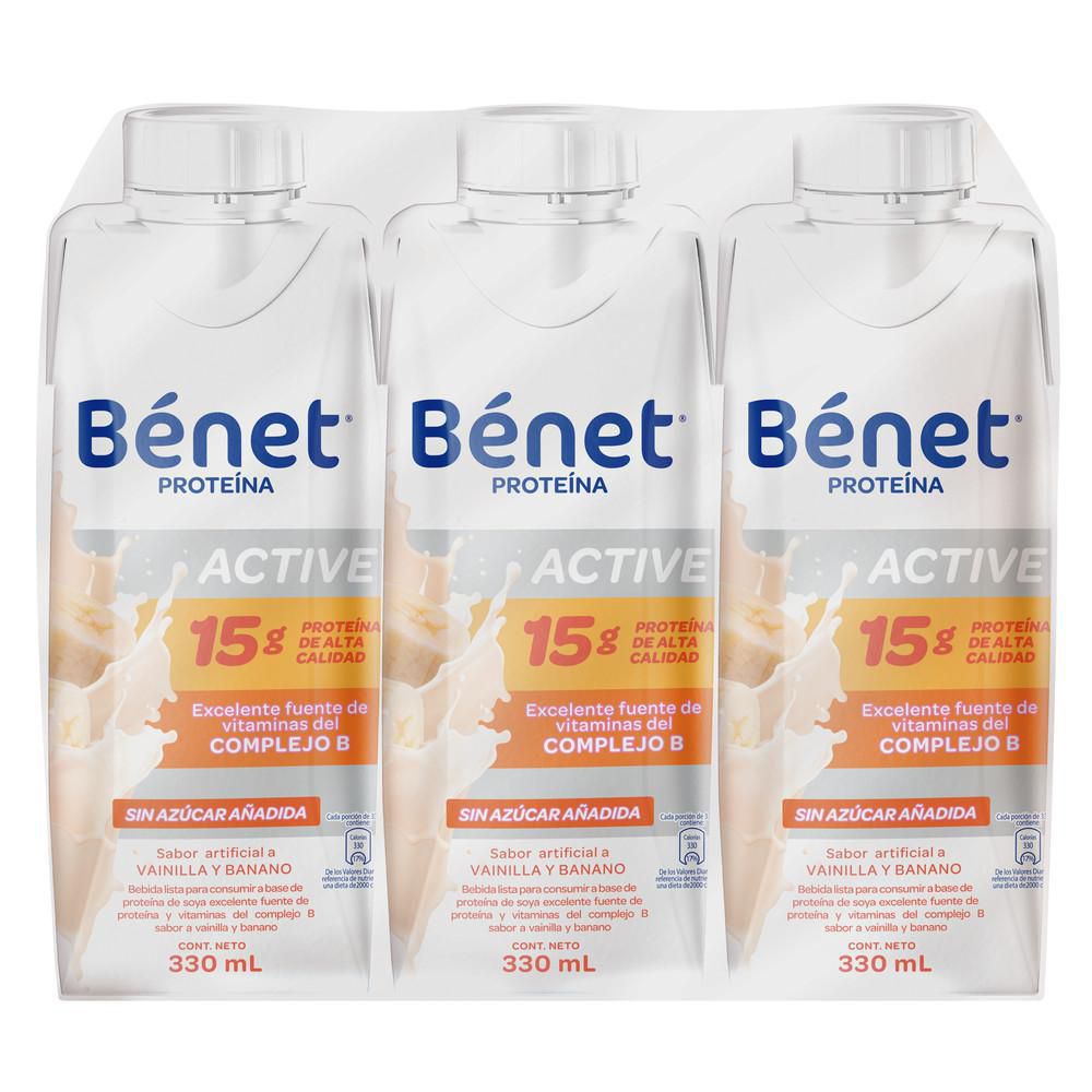 bebida nutricional BENET VAINILLA BANANO (990  ml)