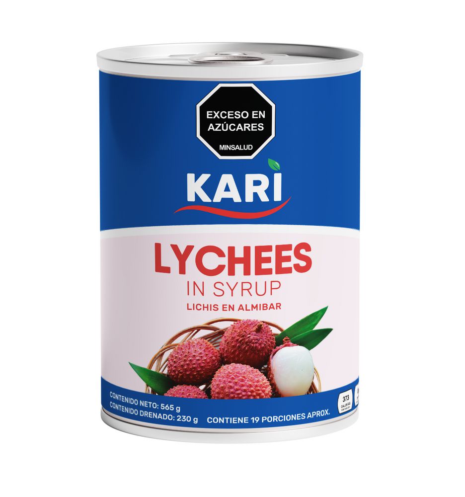 LYCHEES ENTEROS KARI  (230  gr)