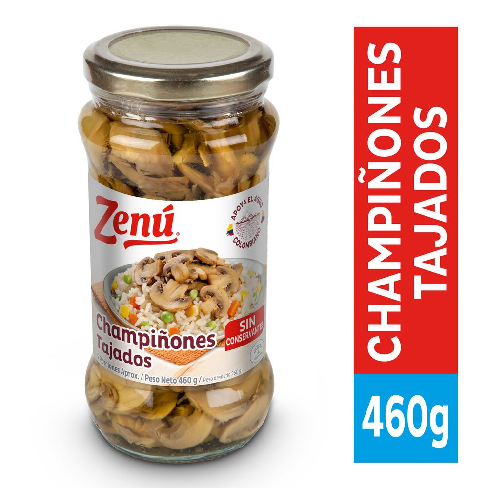 Champiñones ZENU tajados (260 gr)