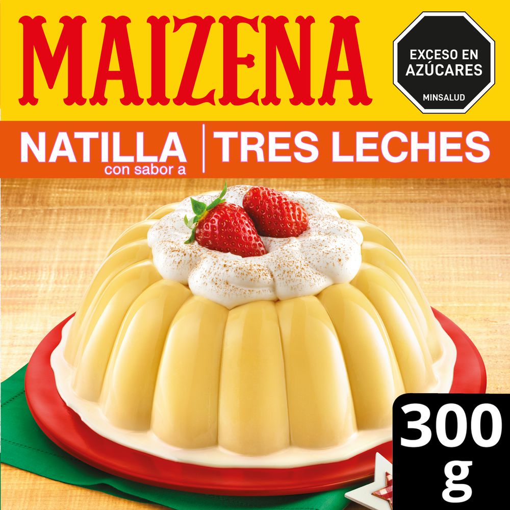 Natilla MAIZENA Sabor Tres Leches (300 gr)