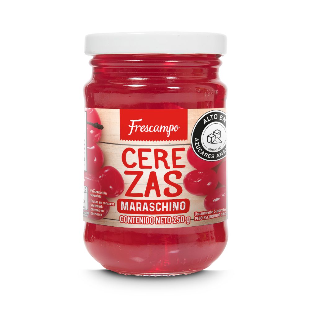 Cerezas FRESCAMPO maraschino (140 gr)