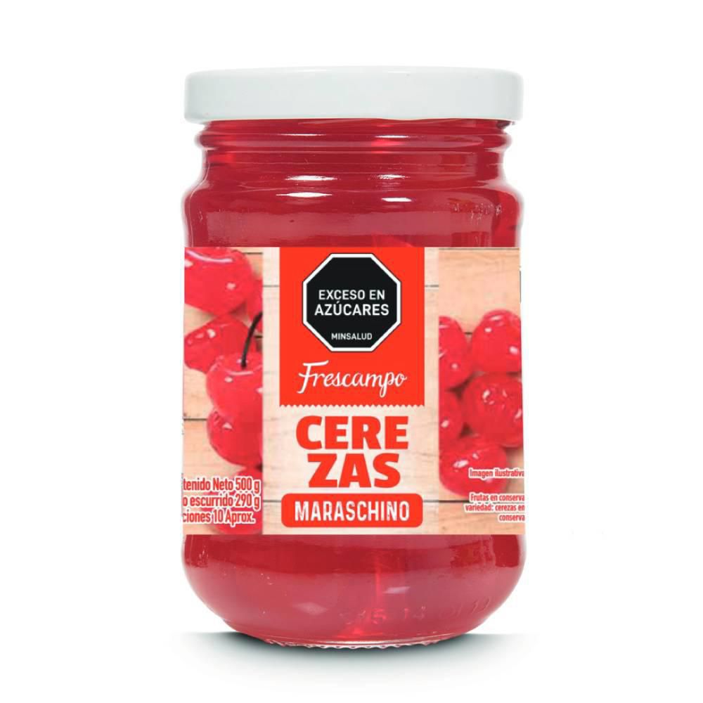 Cerezas FRESCAMPO maraschino (290 gr)