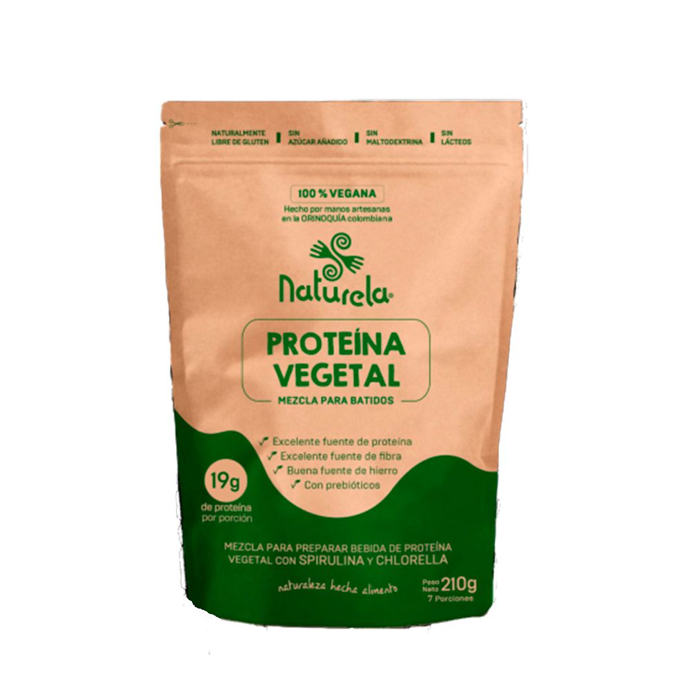 Alimento en polvo NATURELA PROTEINA VEGETAL (210  gr)