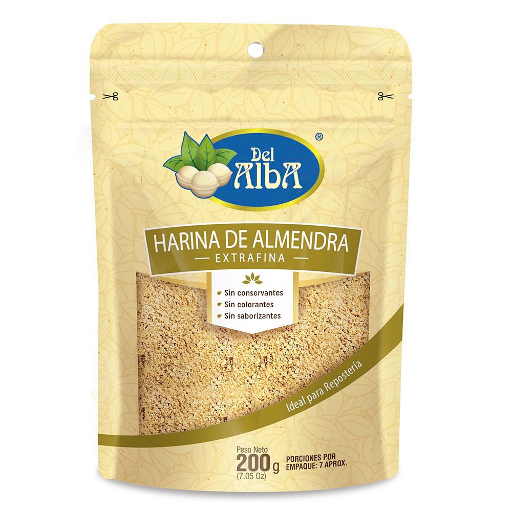 Harina DEL ALBA ALMENDRAS (200 gr)