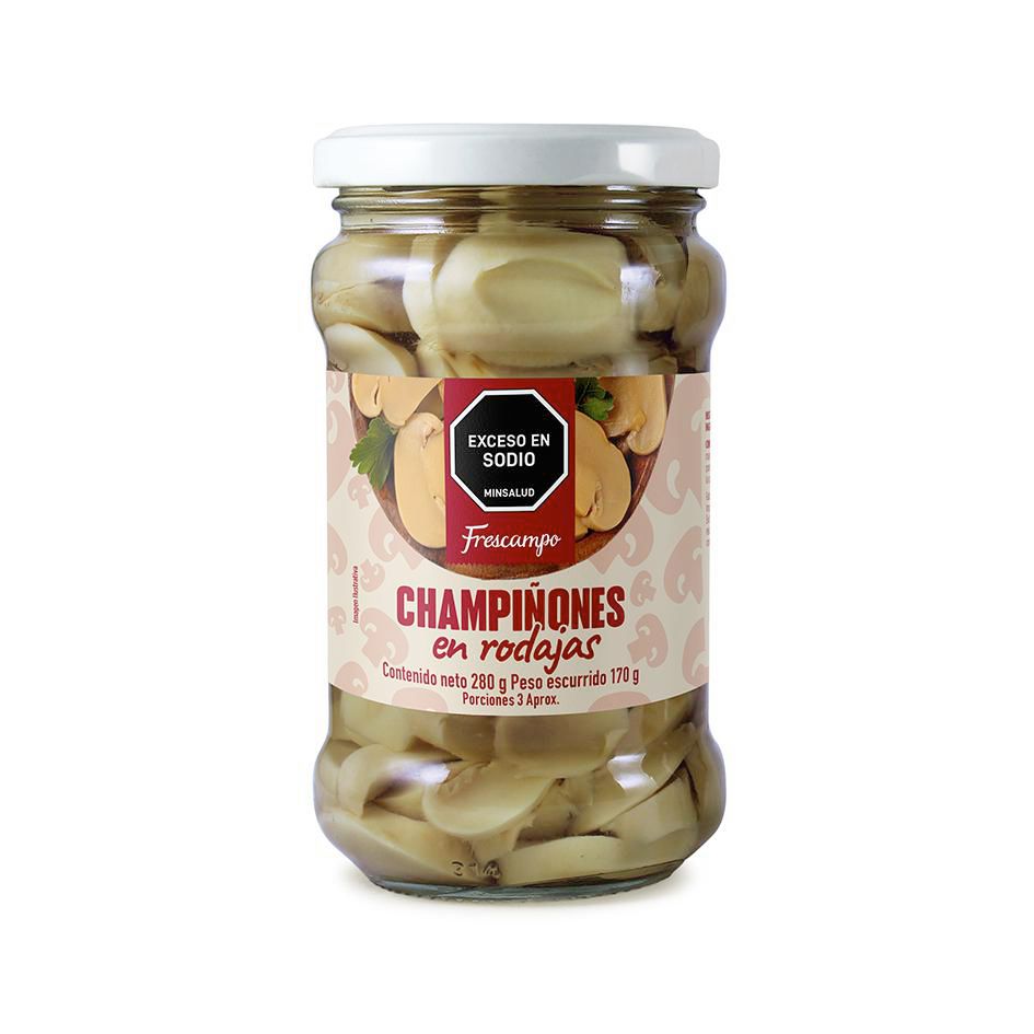 Champiñones FRESCAMPO tajados (280 gr)