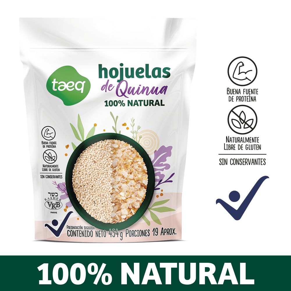 Hojuelas TAEQ de quinua (454  gr)