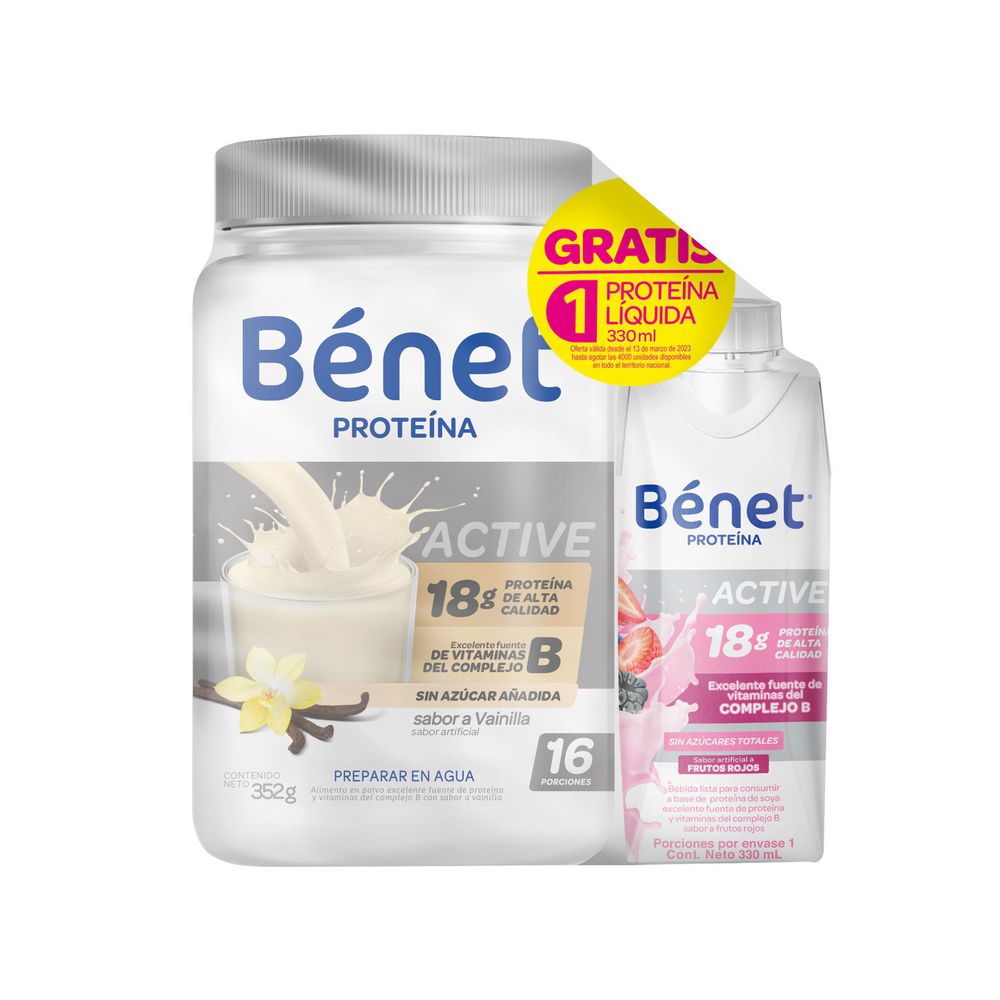 Bebida BENET Proteina Gts Rtd (352  gr) img #2