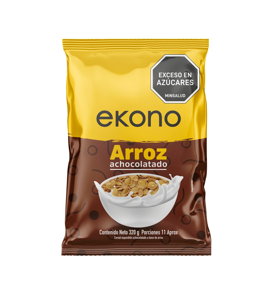 Cereal  EKONO arroz achocolatado (320  gr)