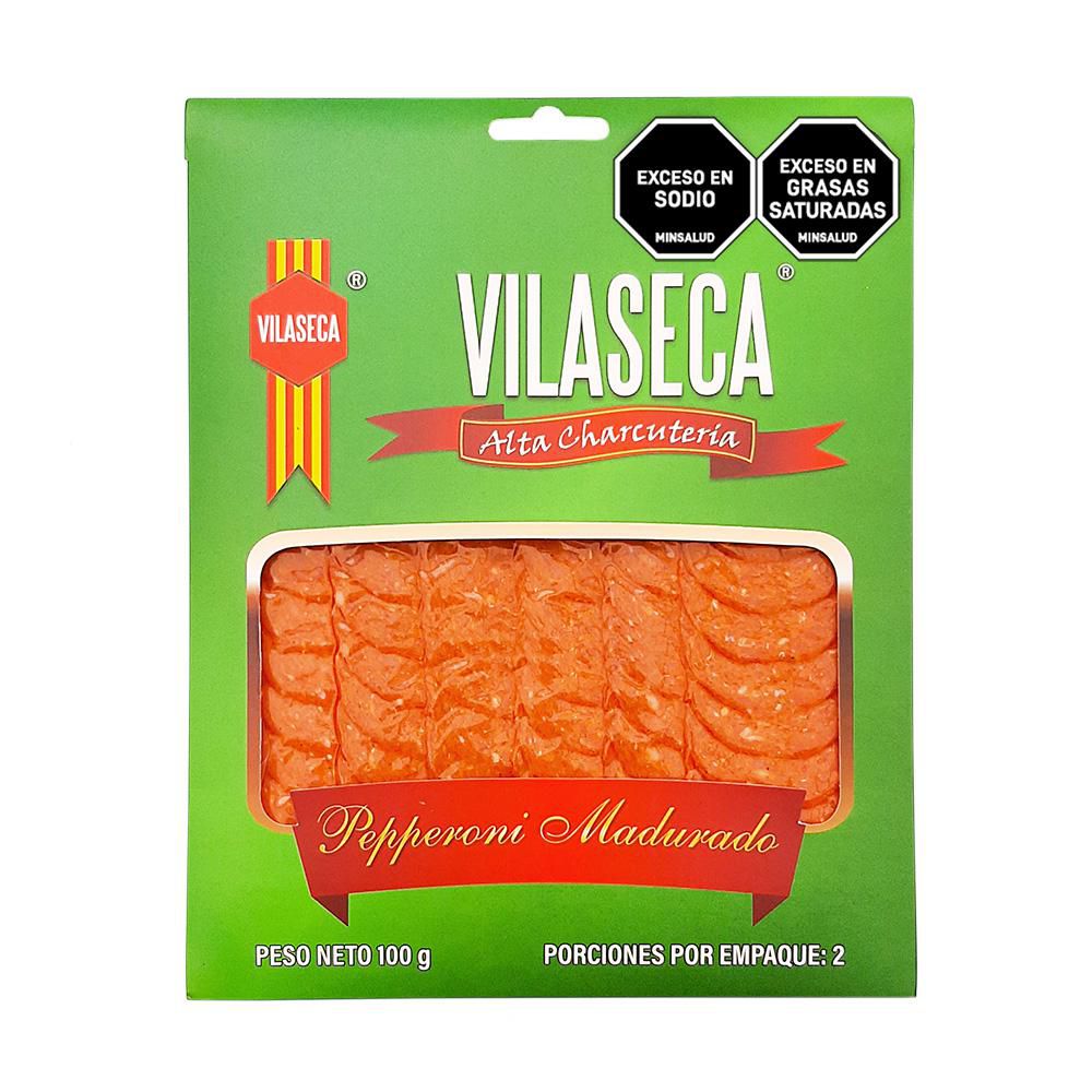 Pepperoni VILASECA Picante (100 gr)
