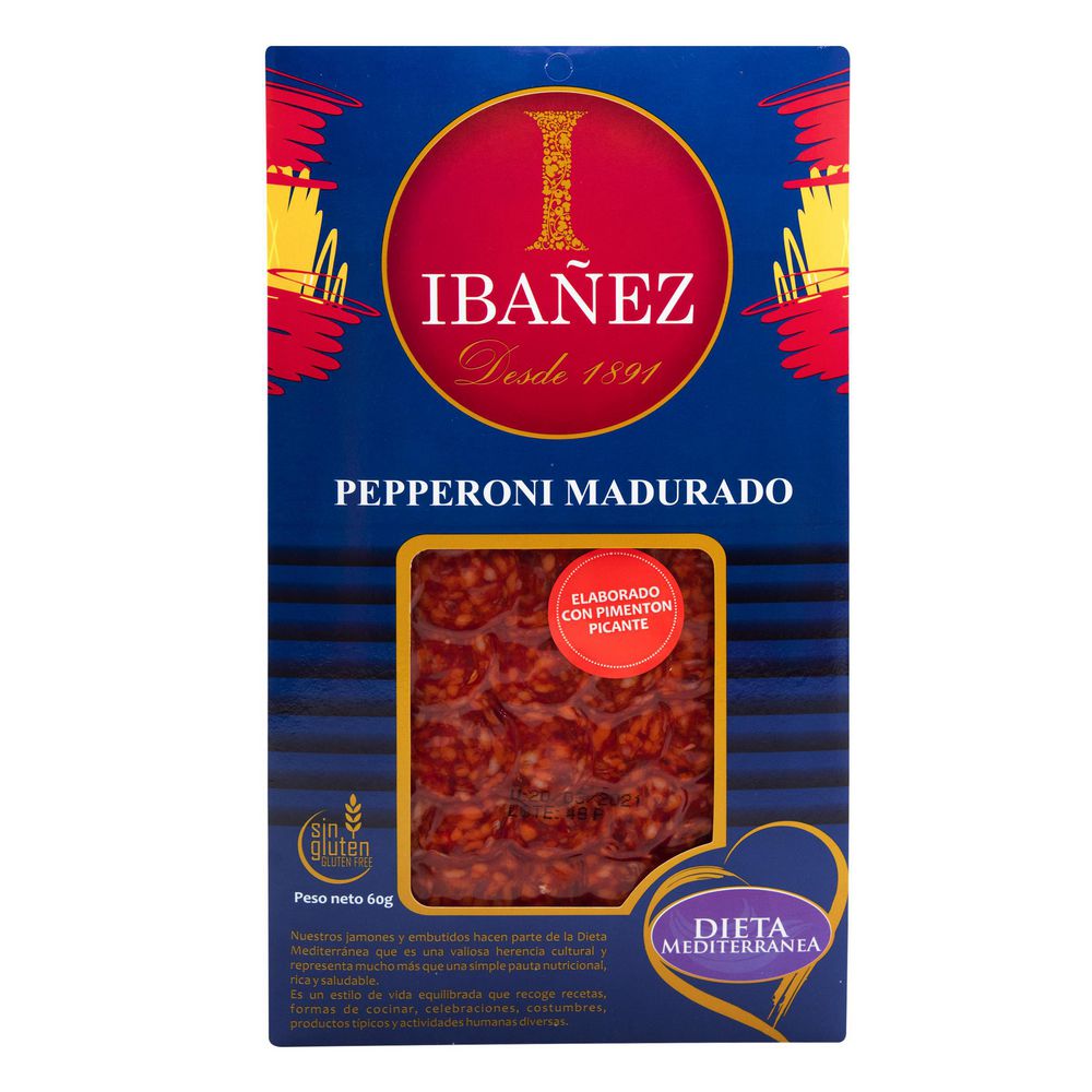 PEPPERONI CASA IBAÑEZ (60 gr)