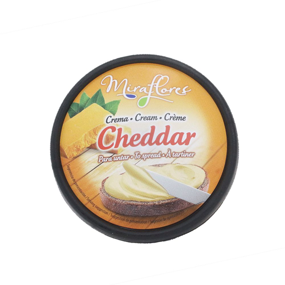 Crema MIRAFLORES Queso Cheddar (125  gr) img #1