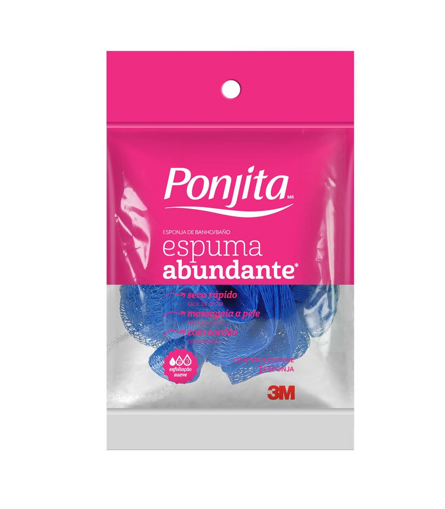 esponja PONJITA Espuma Abundante (1 und)