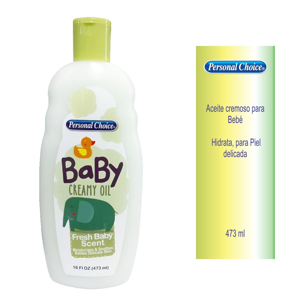 Aceite PERSONAL CHOICE MARCA EXCLUSIV Cremoso (473  ml)