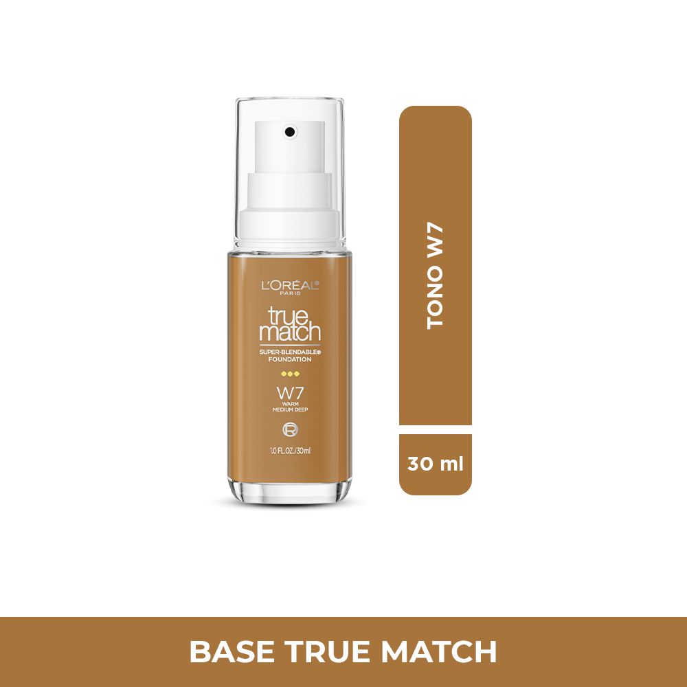 Base LOREAL PARIS true match medium deep w7 (30  ml)