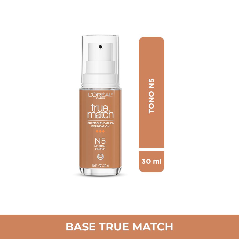Base LOREAL PARIS true match medium n5 (30  ml)