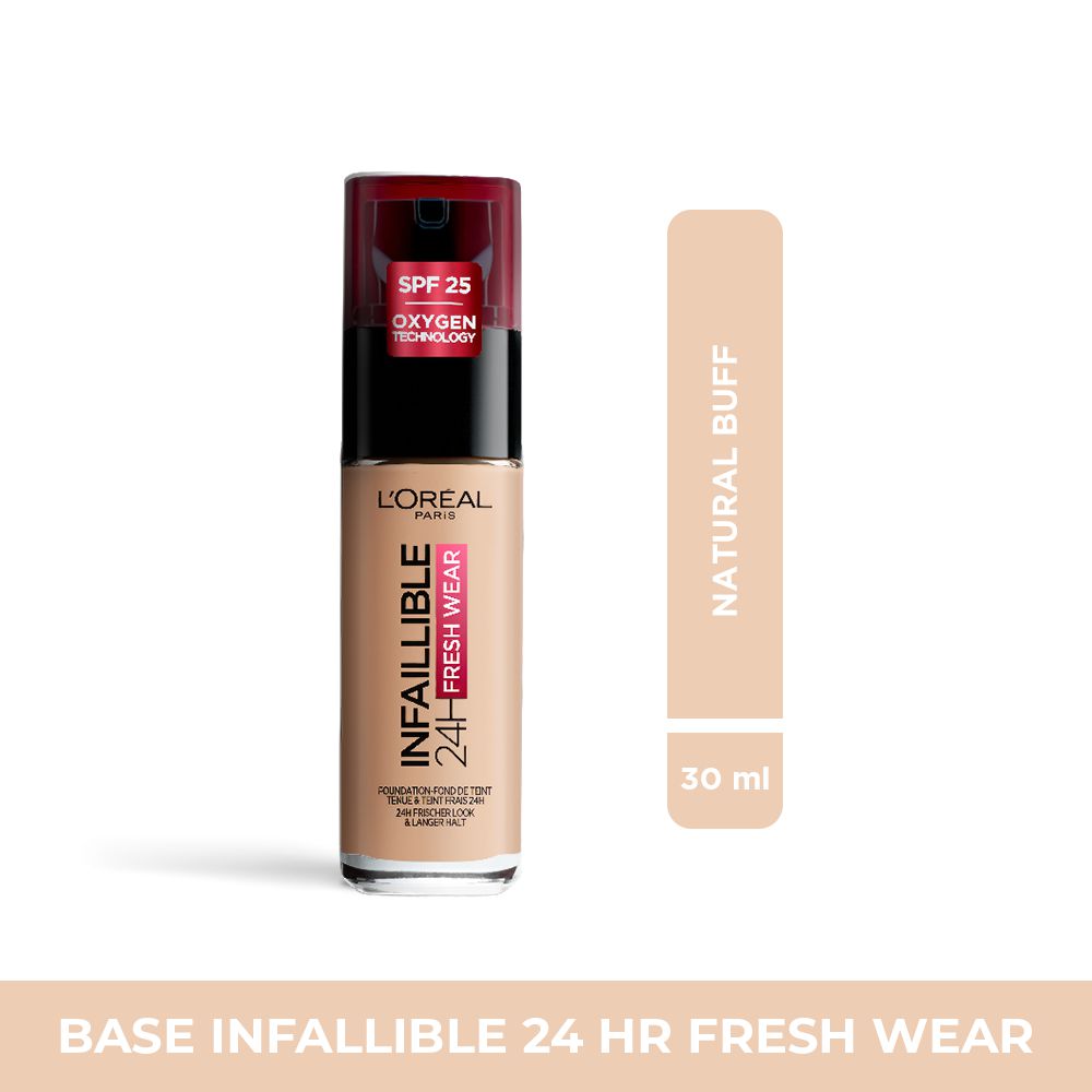 Base LOREAL PARIS infallible matte 455 natural buff (30  ml)