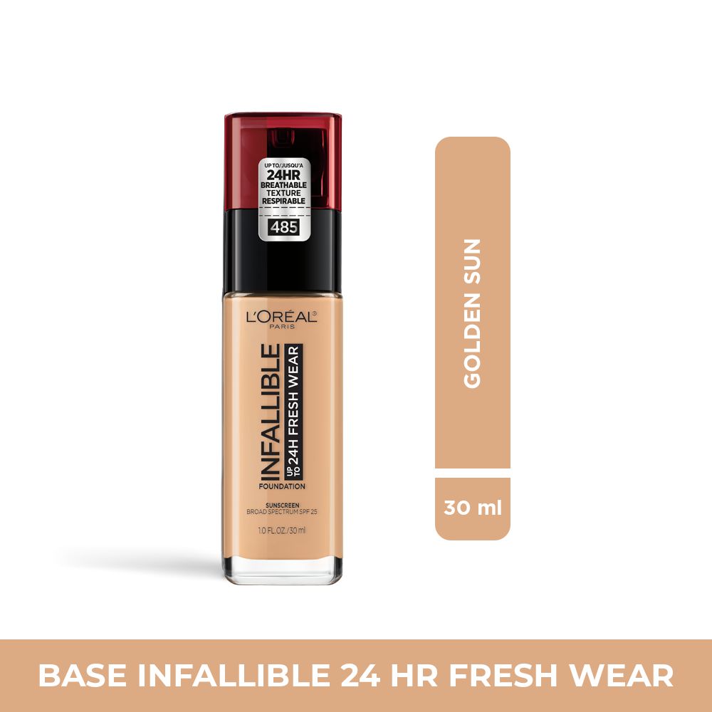 Base LOREAL PARIS infallible pro matte 485 golden sun (30  ml)