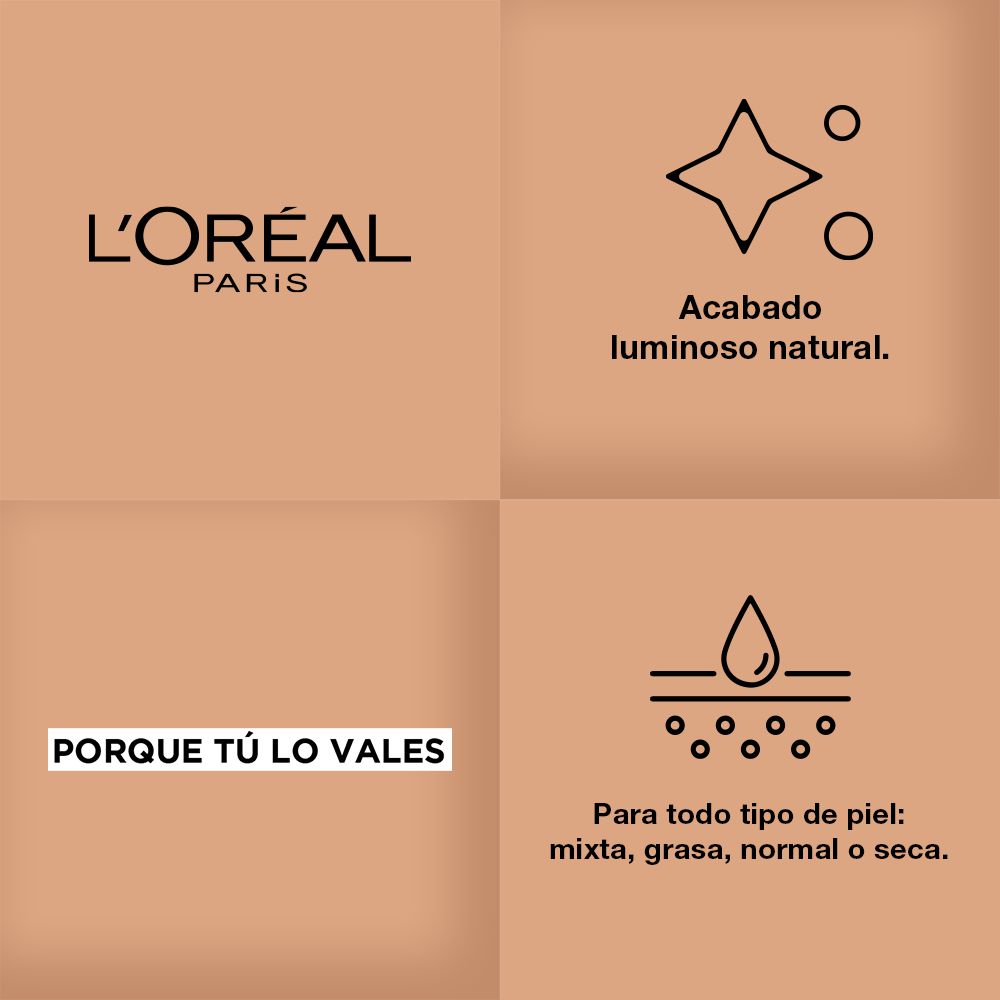Base LOREAL PARIS infallible pro matte 485 golden sun (30  ml) img #5