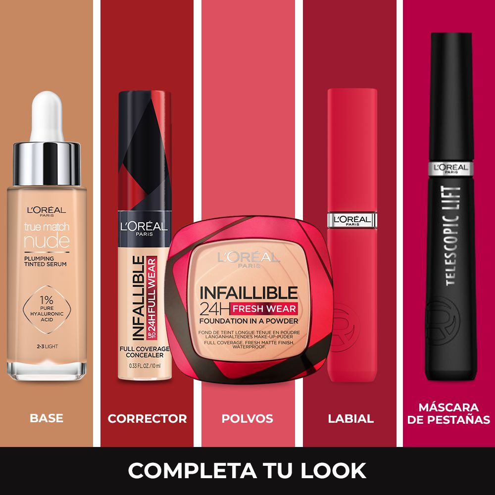 Polvo LOREAL PARIS infallible 24H radiant honey 245 (9  gr) img #7