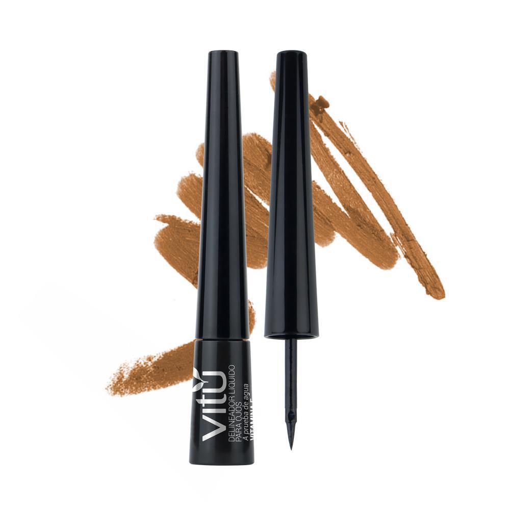 Delineador para ojos VITU Plumón tono brown (2.5  und)