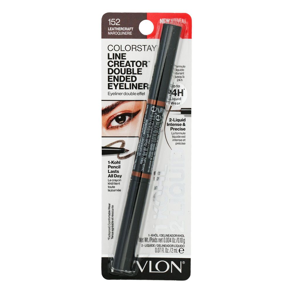 Delineador REVLON DOBLE PUNTA CAFE (1  UNIDAD)