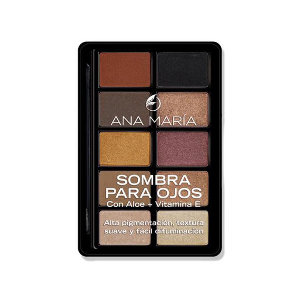 Paleta ANA MARIA SOMBRAS OJOS ALOE VITAMINA E D (13  gr)