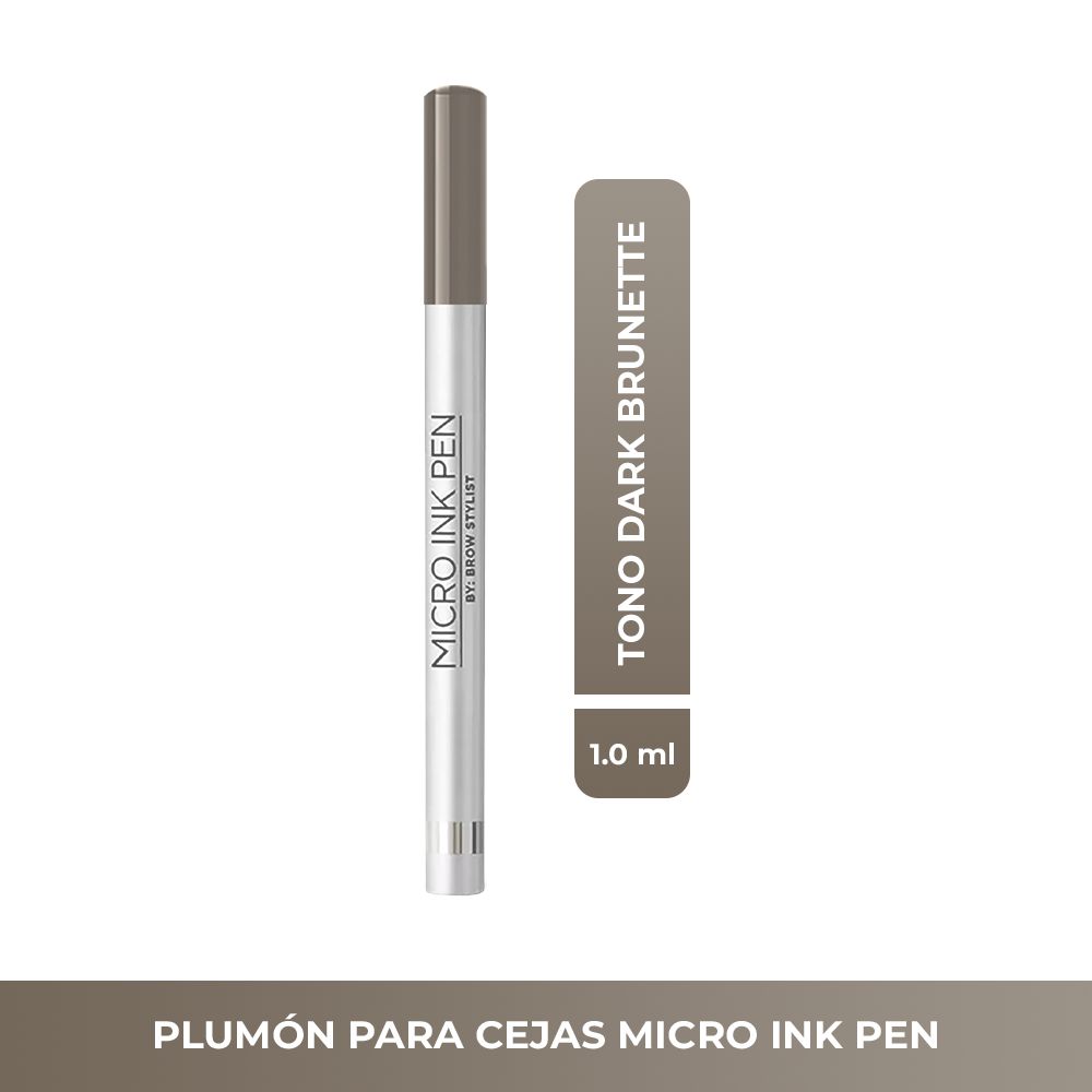Lápiz de cejas LOREAL PARIS micro ink pen dark brunette (1  gr)