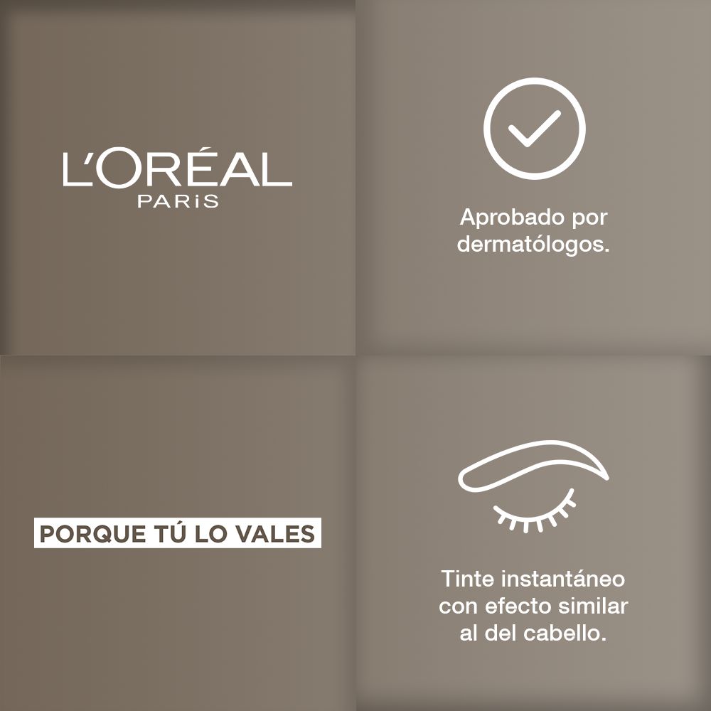 Lápiz de cejas LOREAL PARIS micro ink pen dark brunette (1  gr) img #5