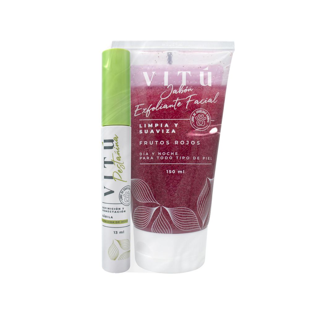 Jabón facial VIT exfoliante + pestañina (1 und)