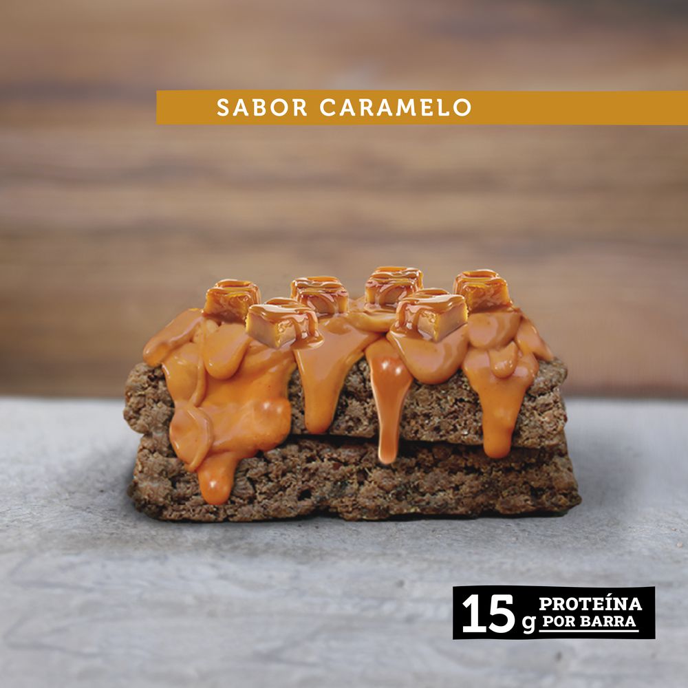 Barra proteína WILD PROTEIN caramelo (225  gr) img #5